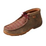 Twisted X WMN MAHOGANY DRIVING MOC- WDM0071