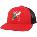 HOOEY BOQUILLAS RED/BLACK HAT 2118TRDBK