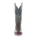 CORRAL LD BRWN/TURQ OSTRICH- A4059 - Image 4