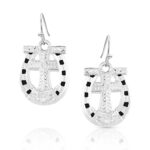 MONANA 2 SOUL FAITH HORSESHOE EARRING ER5014