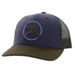 HOOEY STRAP ROUGHY NAVY OLIVE-4031TNVOL