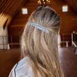 MONTANA ANTIQUED FEATHER BARRETTE-BA4059RTS - Image 2