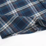 RODEO FLANNEL SHIRT FLS300-308 NAVY BLUE - Image 5