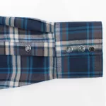 RODEO FLANNEL SHIRT FLS300-308 NAVY BLUE - Image 3