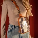 WRANGLER CLEAR SLING/CROSSBODY BAG BROWN 226BR - Image 2