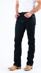 PLATINI BLK SLIM BOOTCUT- BCJ8709