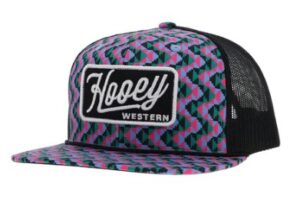 HOOEY LAKOTA PURPLE/BLK CAP 2348TPLBK