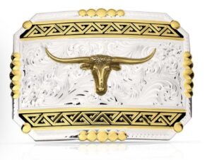 MONTANA SILVERSMITH SOUTHWEST ORIGINS BUCKLW W LONGHORN 52910767M
