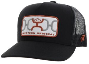 HOOEY LOOP BLK/ORANGE CAP 2459TBK