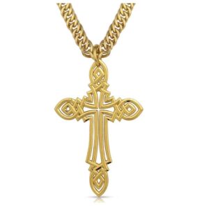 MONTANA SILVERSMITH GOLD CELTIC CROSS NC5914G