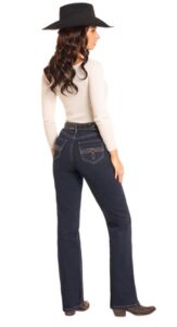 ROCK & ROLL BOOT STITCH EMB HIGH RISE JEAN BW4HD04764 - Image 2