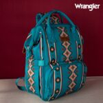 WRANGLER AZTEC PRINTED CALLIE BACKPACK TURQ WG22049110TQ