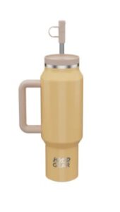 WYLD GEAR SYDE TRAVEL TUMBLER HONEY