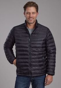 ROPER NYLON DOWN PROOF JACKET BLK 6000 BL