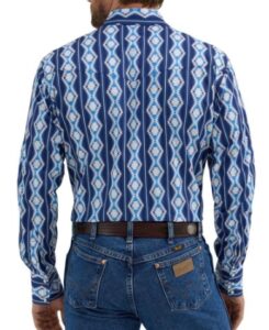 WRANGLER CHECOTAH BLUE AZTEC 112355375 - Image 2