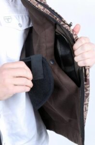 PLATINI AZTEC SOFTSHELL CC VEST BROWN SSV9593 - Image 4
