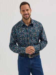 WRANGLER CHECOTAH BLACK AZTEC 112355377