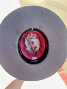 CUERNOS CHUECOS HATS OPEN CROWN GRANITE - Image 2