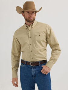 WRANGLER GEORGE STRAIT TAN PRINT 112356610