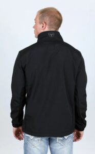 PLATINI AZTEC SOFTSHELL JACKET BLACK SSJ9476 - Image 4