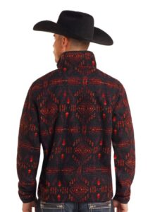 ROCK & ROLL PRINTED BERBER AZTEC PULLOVER BM91C05552 - Image 3