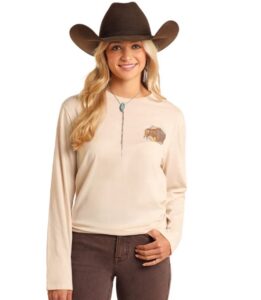 ROCK & ROLL LS BUFFALO TEE BU22T05599 - Image 3