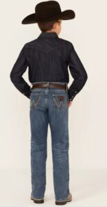 WRANGLER BOYS RETRO RELAXED BOOT 112358329 - Image 3