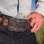 MONTANA BORN COUNTRY ATTITUDE BUCKLE A907 - Image 2
