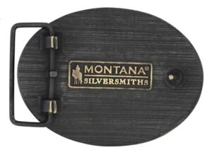MONTANA FILIGREE INITIAL R ATTITUDE BELT BUCKLE A915R - Image 2