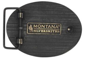 MONTANA FILIGREE INITIAL D ATTITUDE BELT BUCKLE A915D - Image 2