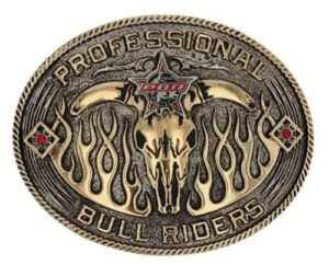 MONTANA PBR OPEN FLAMES ATTITUDE BUCKLE PBR941