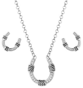 MONTANA SILVERSMITH HORSESHOE JEWELERY SET JS6038