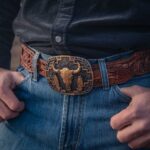 MONTANA SOUTHWEST ABUNDANCE ATTITUDE BUCKLE A979P - Image 3