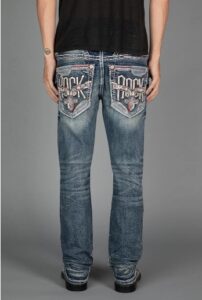 ROCK REVIVAL MEN KEYLEY RP3876J205R STRAIGHT JEAN