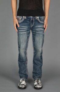 ROCK REVIVAL MEN KEYLEY RP3876J205R STRAIGHT JEAN - Image 2