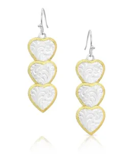 MONTANA SILVERSMITH PURE HEART EARRINGS ER6061