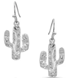 MONTANA SILVERSMITH DESERT FULL MOON CACTUS EARRINGS ER4446
