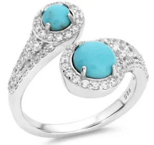 MONTANA SILVERSMITH FEARLESS LUSTER TUR RING RG6097