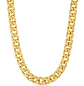MONTANA SILVERSMITH GOLD CUBAN LINK CHAIN NC6010G