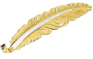 MONTANA SILVERSMITH GOLDEN HAT FEATHER HF5833NE