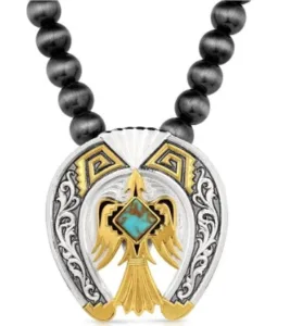MONTANA SILVERSMITH RISE ABOVE BEADED PENDANT NECKLACE NC5989