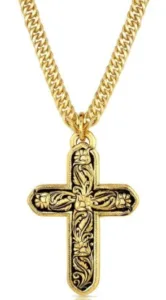 MONTANA SILVERSMITH SHERIDAN CROSS NECKLACE NC2676G