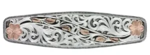 MONTANA SILVERSMITH WINDING LEAVES IN FALL BARRETTE BA2823RG