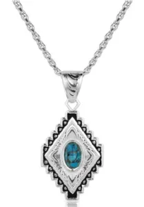MONTANA SILVERSMITH DIAMOND OF THE WEST TURQ NECKLACE NC5661