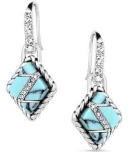 MONTANA SILVERSMITH HIGH MOON COBBLESTONE EARRINGS ER6127