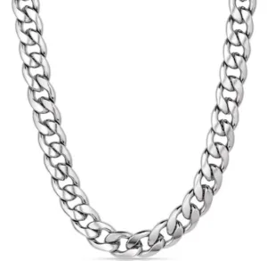 MONTANA SILVERSMITH LARGE CUBAN LINK CHAIN NC5965