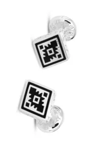 MONTANA SILVERSMITH SOUTHWEST ENGRAVED CUFF LINKS CL6236