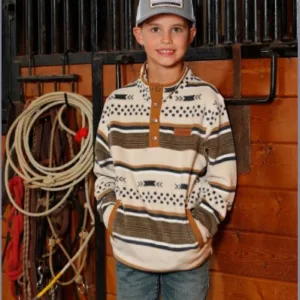 CINCH KIDS CREAM FLEECE MWK7590019