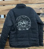 COWBOY FRESH BLK PUFFER JACKET - Image 2