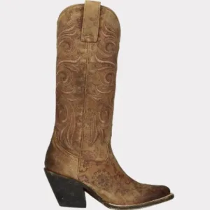 LUCCHESE WOMEN'S LAURELIE WESTERN BOOT R Toe M4951